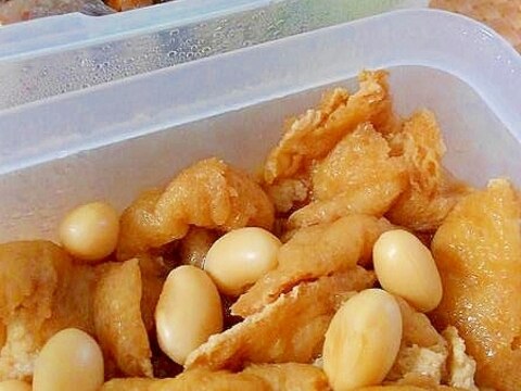 大豆のぬか漬け煮